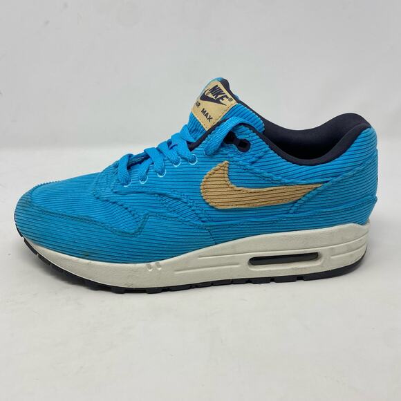 Nike Air Max 1 Corduroy Baltic Blue Sneaker Mens Size 8.5 main image 8